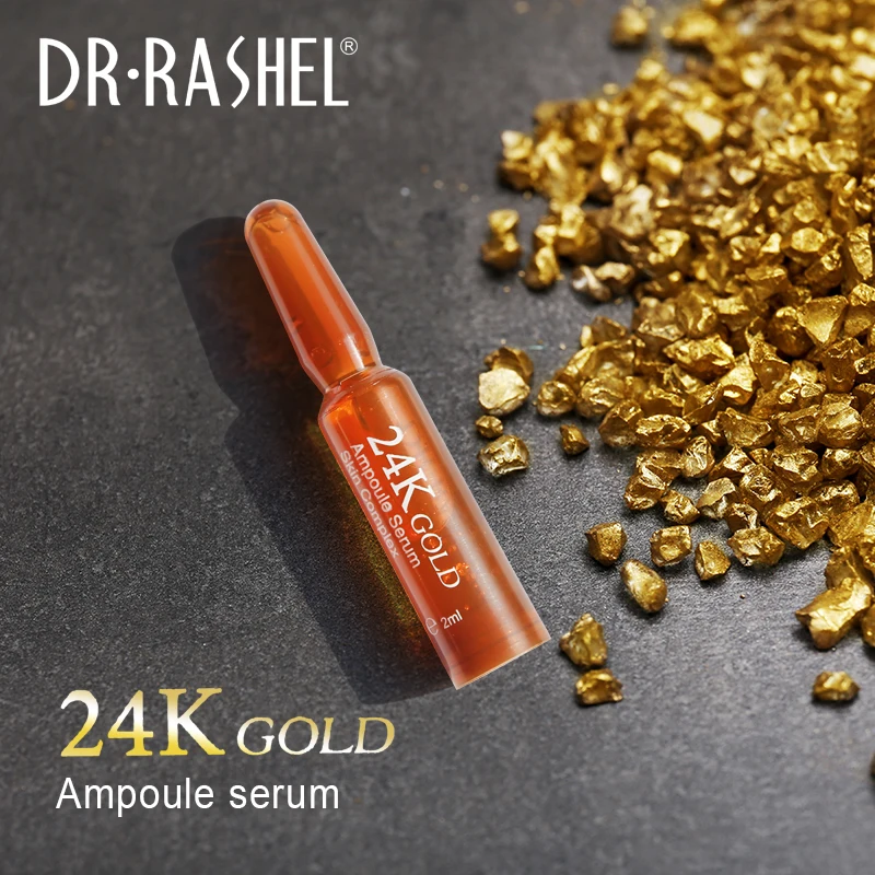 DR.RASHEL 24K Gold Anti-aging Ampoule Serum 2ml*7pcs