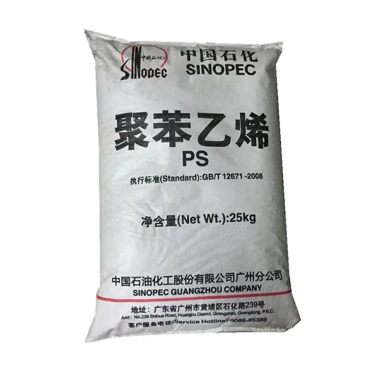 Недорогая натуральная смола GPPS/Полистирольные гранулы общего назначения/Хрустальные поликарбонатные материалы