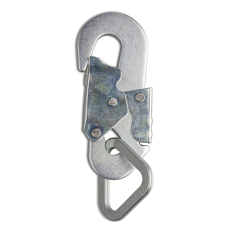 25KN Safety Rope Hook JS Custom Forged Steel with 45mm Fall Protection Equipment/harness Accessories/safety Belt Accessories