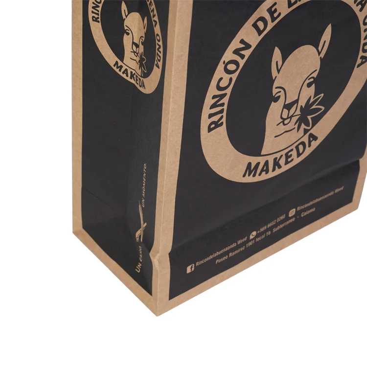 Cheap printed kraft paper shopping bags packaging twister paper handle with your own logo