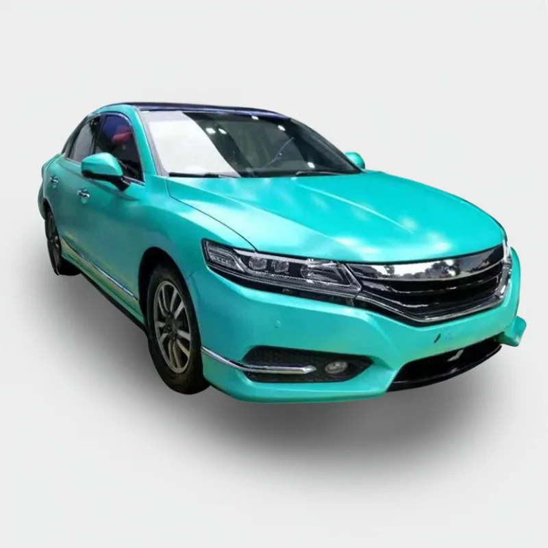 Rainbow Chrome Car Wrap Vinyl holographic silver chrome film