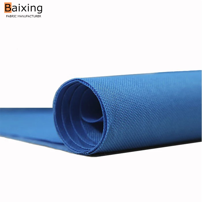 China Factory China bag fabric material 600D Polyester PVC Coated Oxford Fabric for bags tents luggage