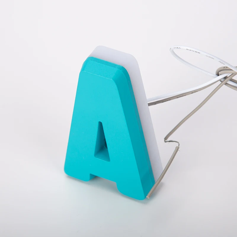 Горячая Распродажа от фабрики AC высокое качество 3D светодиодные знаки ПВХ/акриловые буквы с подсветкой для делового