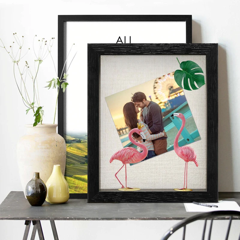 Shadow Box Frame Customized Wooden Picture Frame Moulding Wholesale High Quality Cheap Price Decorative Wood Logo Nude Wooden