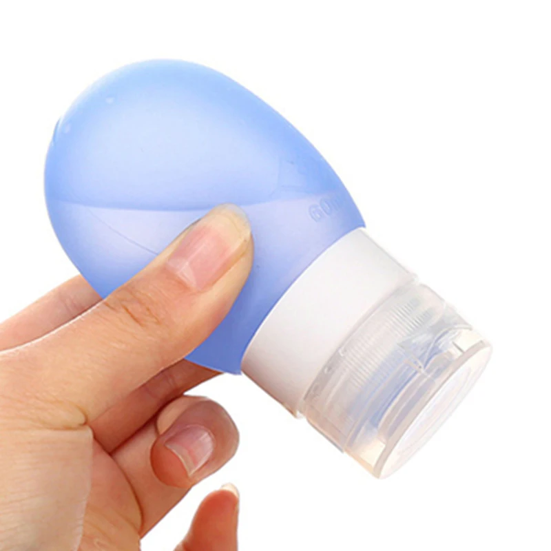 2021 New Leak Proof Silicone Travel Bottle Kits Cute Design Travel Bottle Set for Liquids
