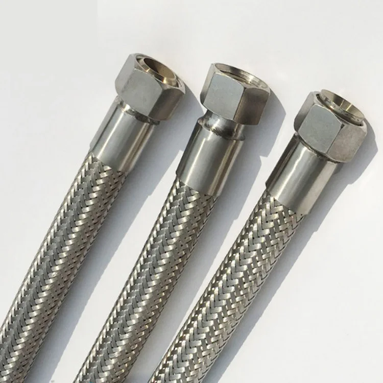 High Pressure Metal Braided Hose Ss304 Stainless Steel Flexible Pipe/hoses/tubes