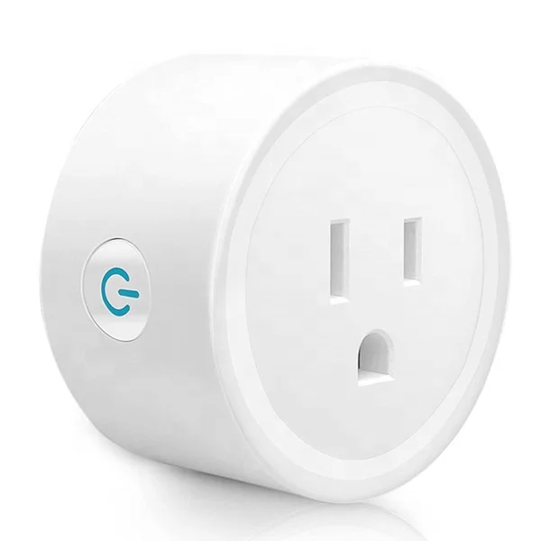 Wifi Smart Plug 16A US 3 Pin Plug Mini Smart Socket Work with  Alexa Smart Life Wifi Plug