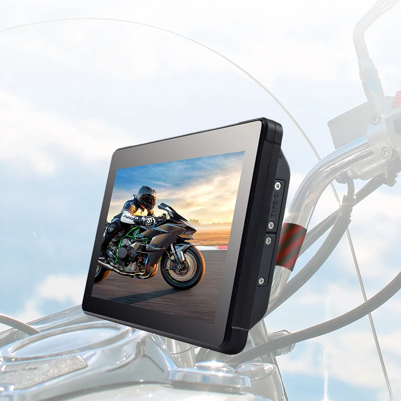 New Design 7inch 12-36V For Truck DVR Quad Split Monitor 4 Way View Backup Reverse Camera with BSD alarm Auto Human Tracking Kit