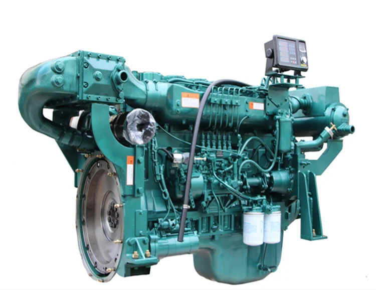 Sinotruk горячие продажи завода 202kW-240kW 275HP-325HP 4 тактный 6 цилиндров WD615.46C Судовой двигатель внутри для лодка корабль