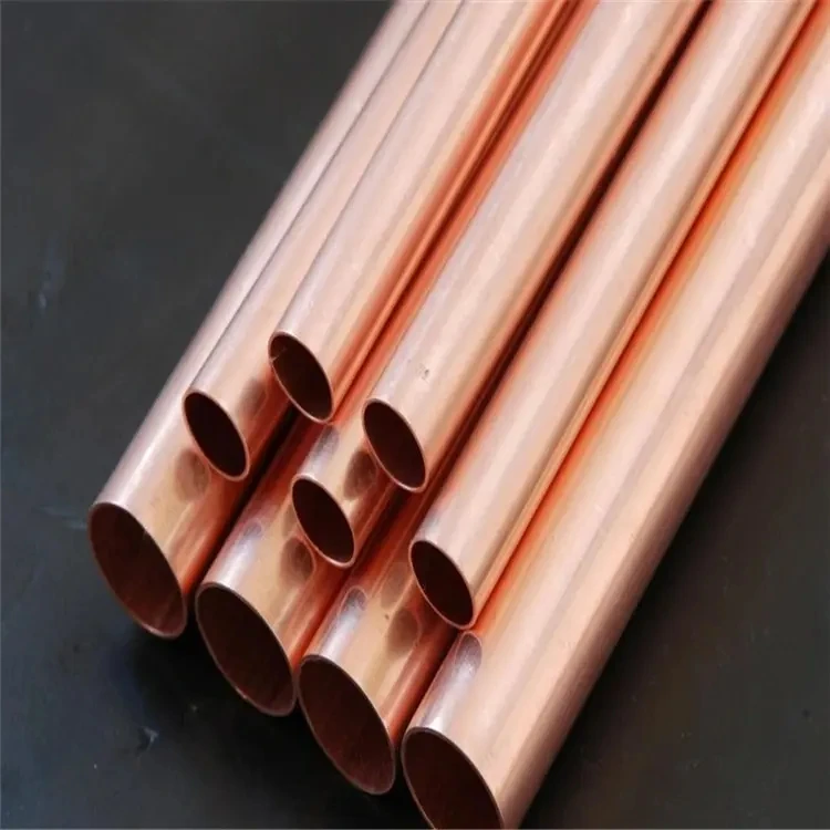 Straight Soft C11000 C12000 C10100 Pure Red copper Water Tube