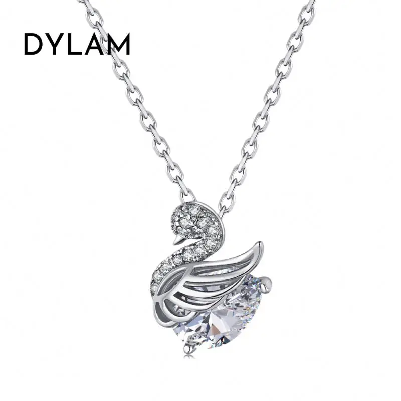 A700033 Yiwu Huilin Jewelry crystal heart Big Middle Little Lil Baby sis Soul sisters Mum Dad Family member necklace sets