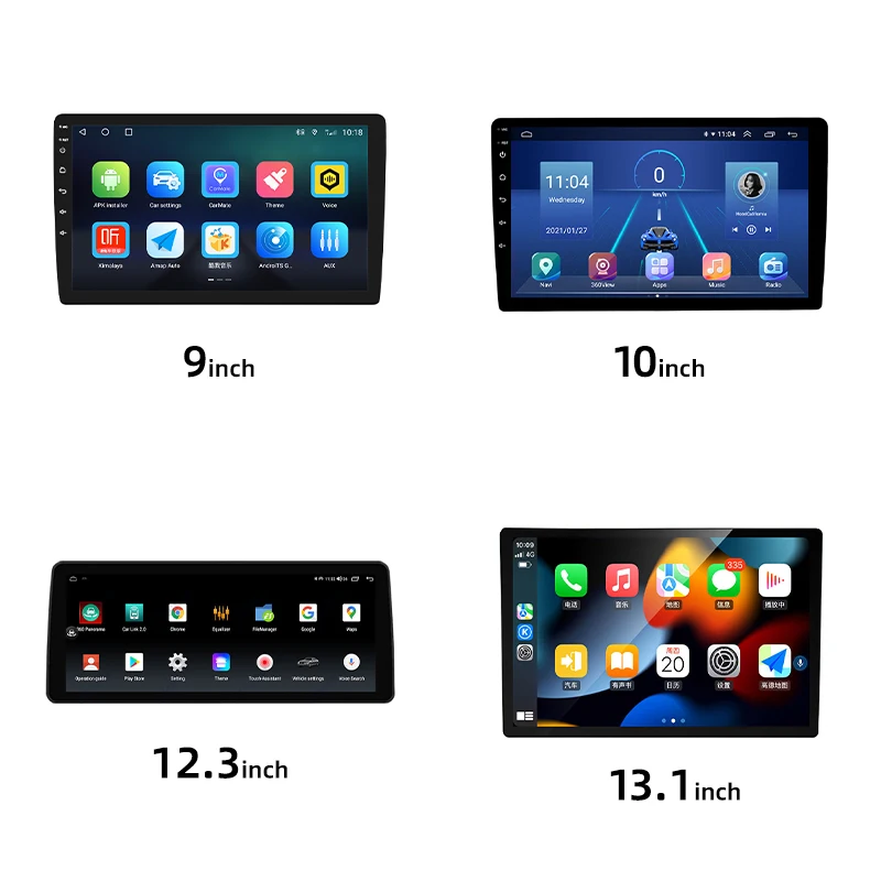 Factory direct android screen player car All inch Universal radio auto