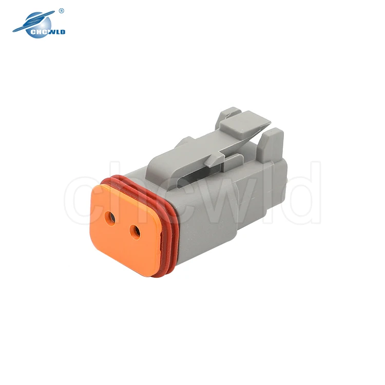 High quality 2 pin automotive deutsch dt series kit female waterproof auto dt06-2s connector