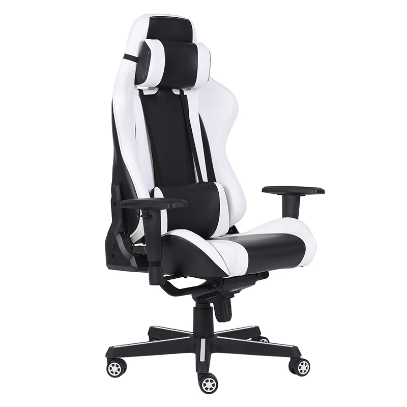 
Large Size PU Leather Adjustable Computer Gaming Chair Black PC Gamer Chair 