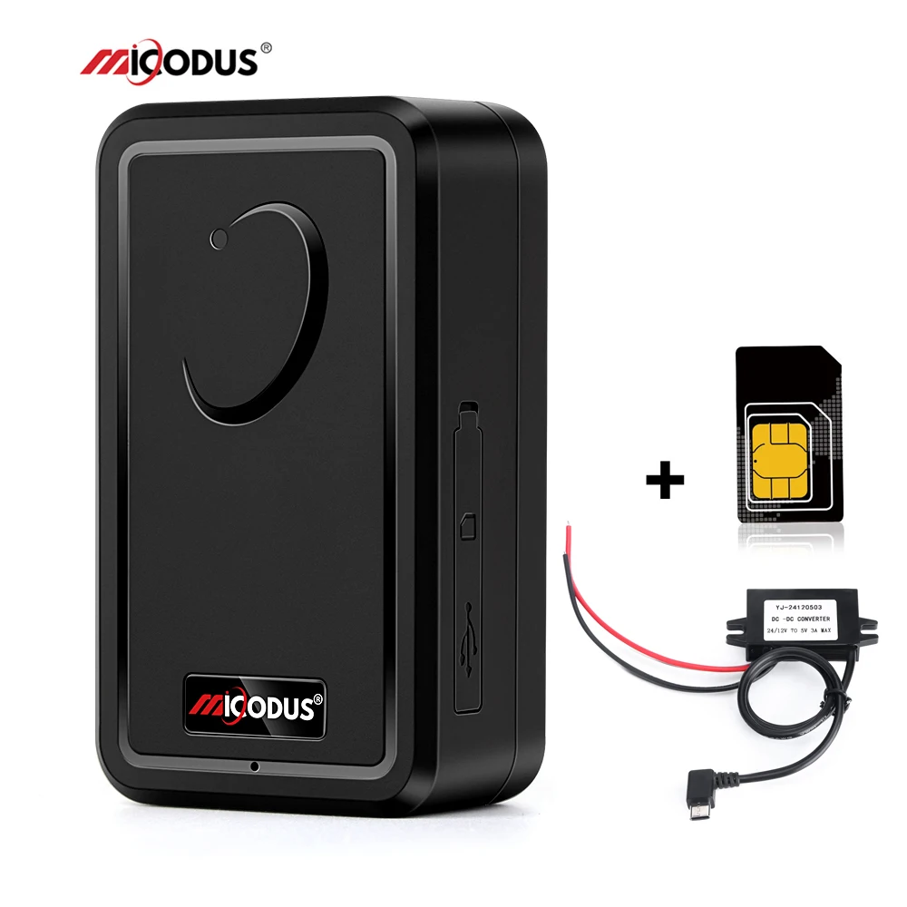 Fast Charging MiCODUS ML500G SIM Card Asset Car 4G Rechargeable Portable Wireless Gps Tracker Magnet With Temperature Sensor