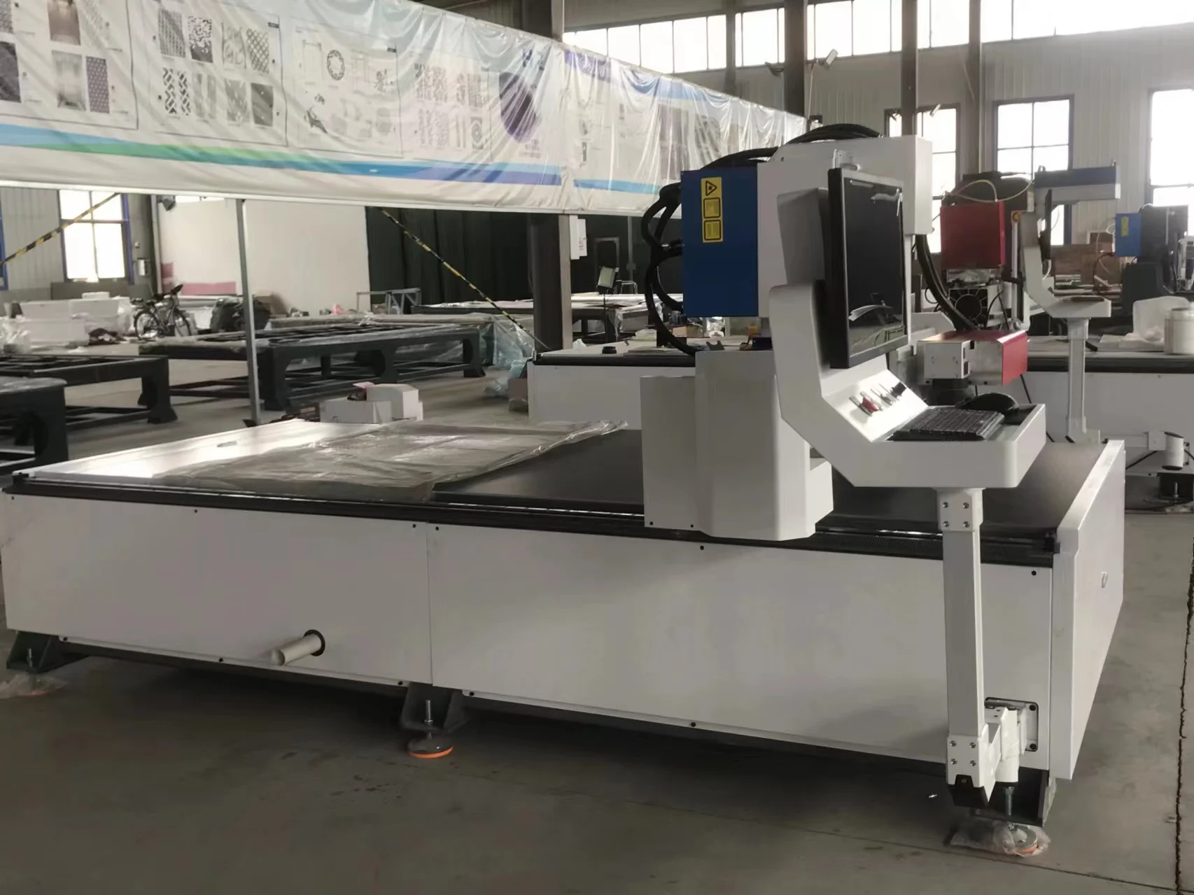 Glass Laser Sandblasting And Drilling Machine