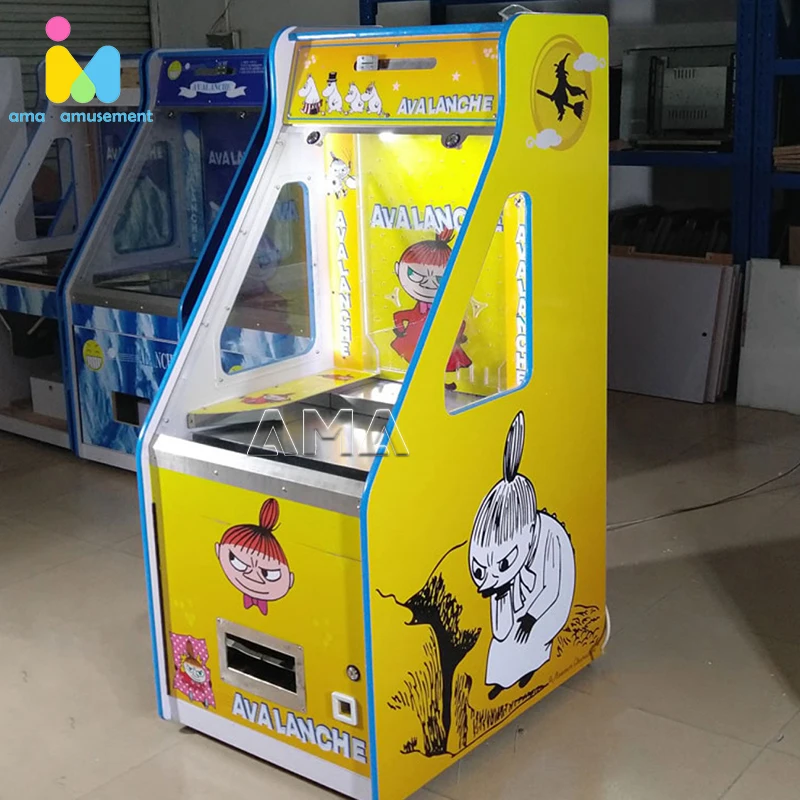 AMA Amusement Coin Push Machine Coin Operated Arcade Exchange Game Machine Mini Coin Pusher For Sale