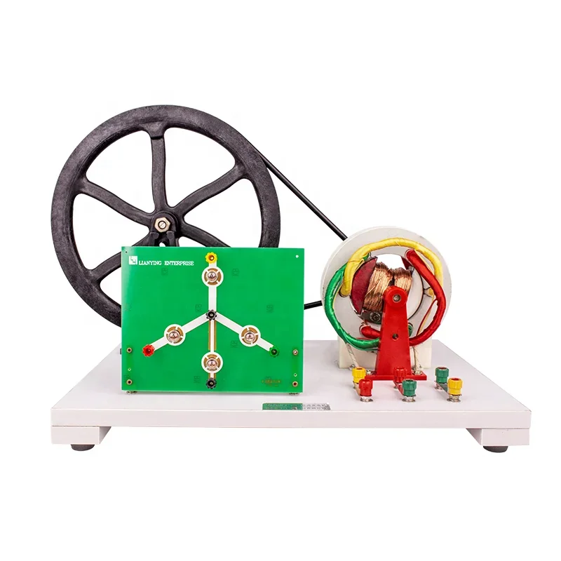 3 phase dc 6v 7w hand driven ac power generator