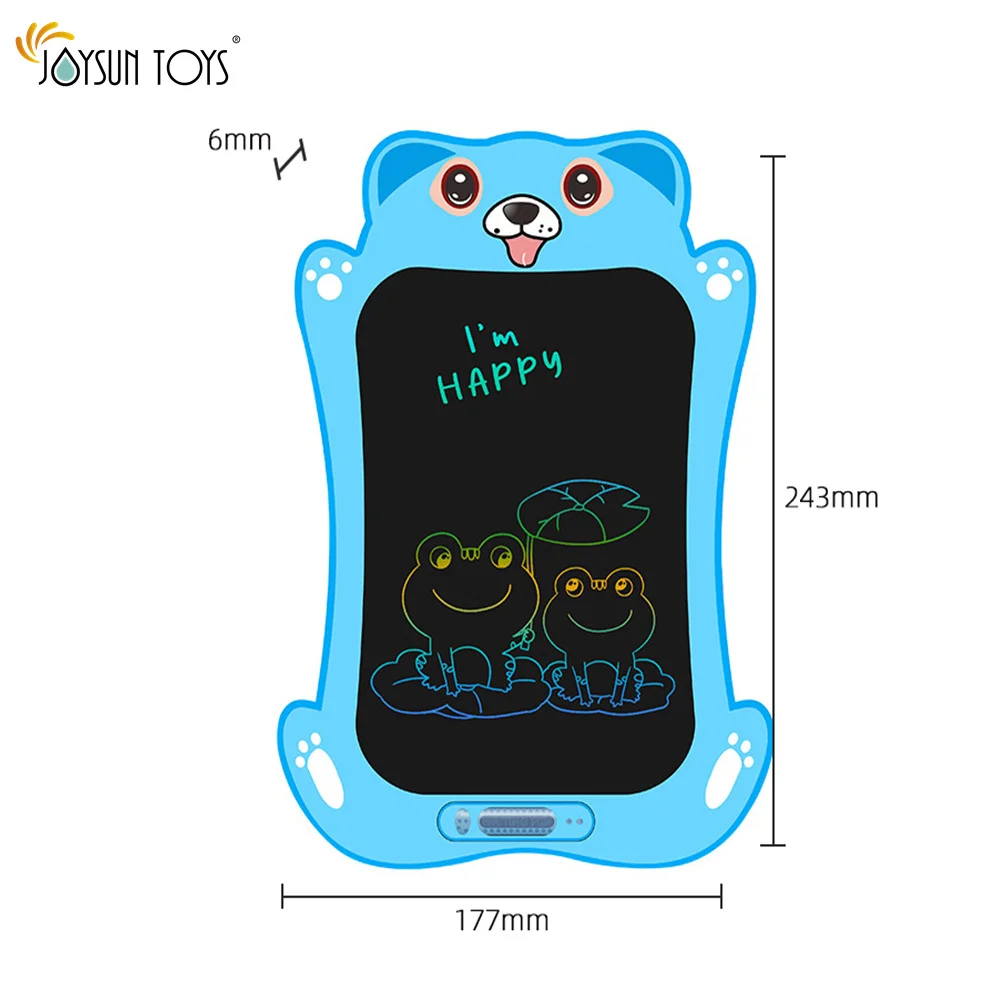 9 Inch kids animal lcd write electronic writing board digital writing  Drawing Board for kids children Painting LED Board