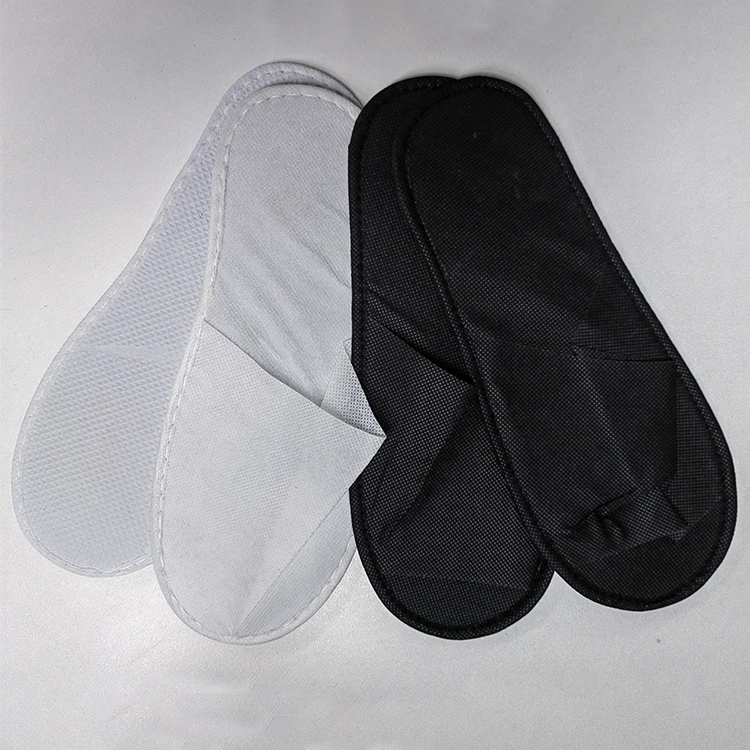 Wholesale Beauty Salon Spa Disposable Nonwoven Slipper Open Toe Disposable Slippers