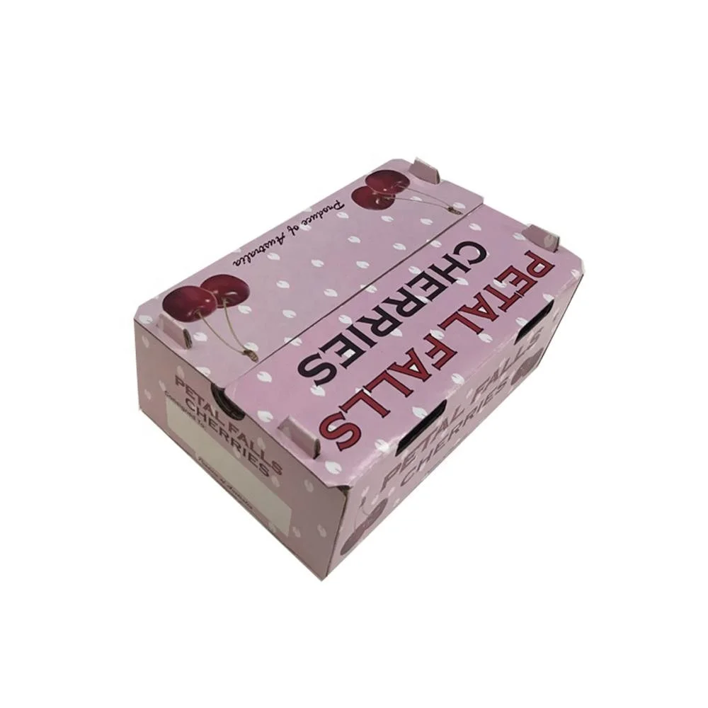 Fruit box packaging customized corrugated carton fruit tray