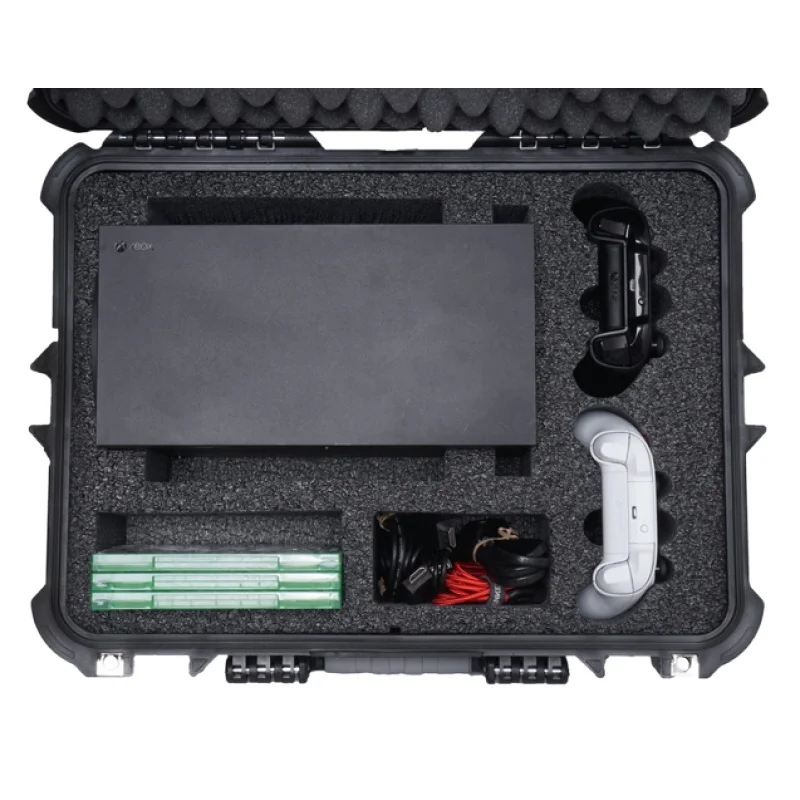 China Manufacturer Dustproof Hard warhammer Case With Foam rugged Ip67 Watertight Plastic Storage Tool Case