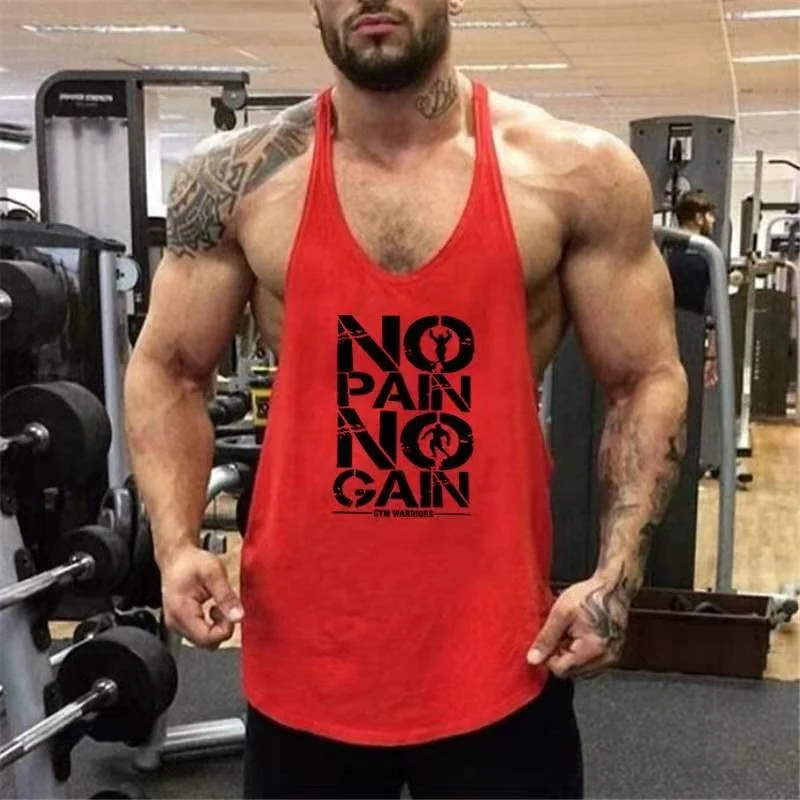  Мужская майка для фитнеса Muscleguys дышащая без рукавов с принтом логотипа в стиле