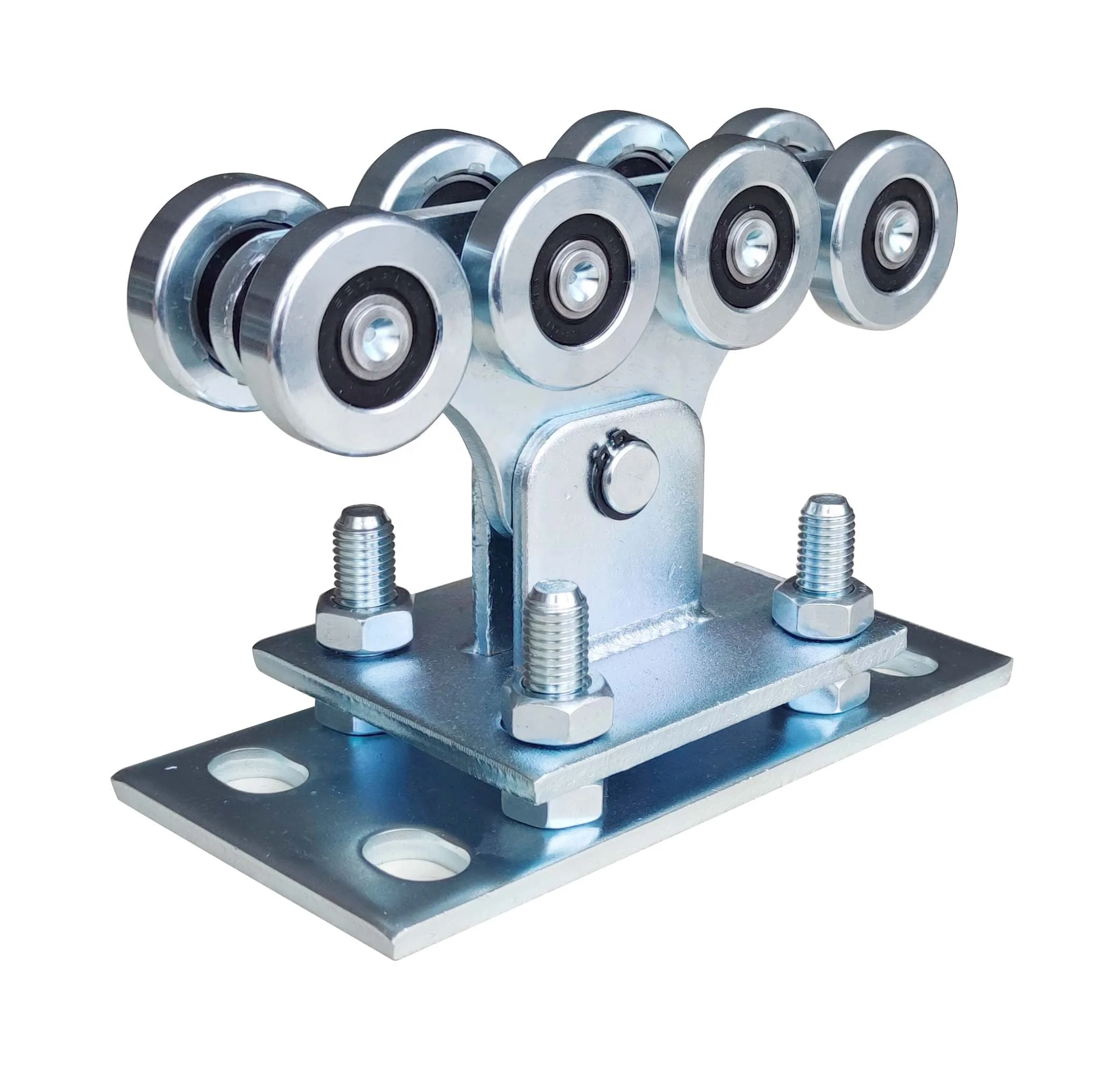 Heavy Duty Iron Gate Wheel Cantilever Gate Roller Hot Selling 8 Wheels Cantilever Gate Wheei without Gear