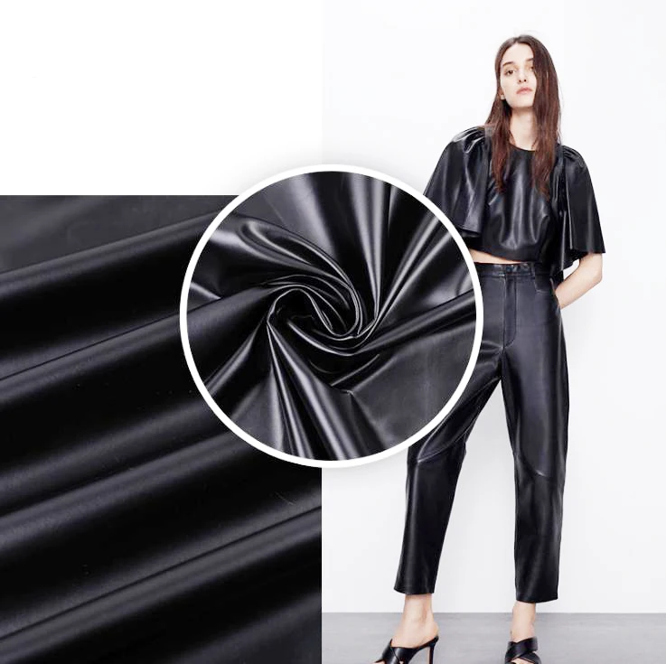 wholesale garment pu variety texture  good hand feeling garment artificial leather for clothing