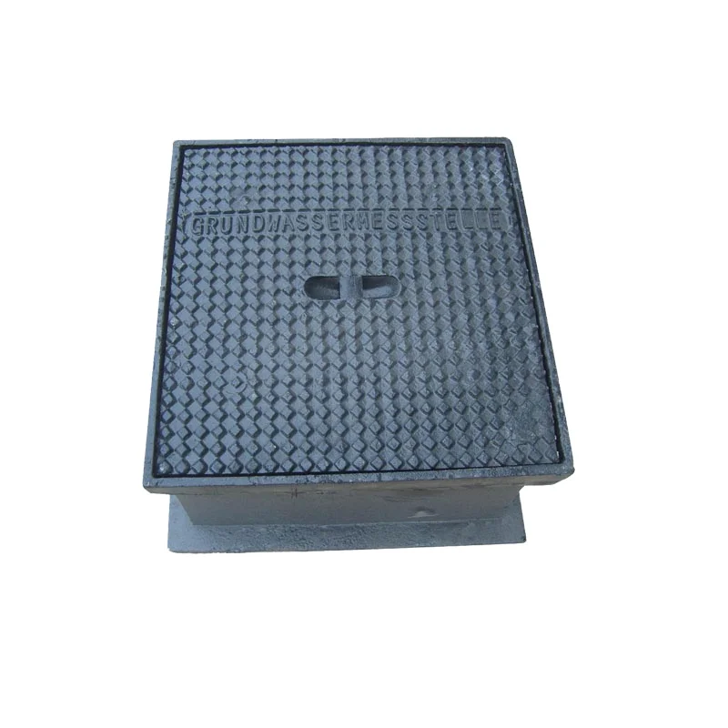 Крышка канализационного люка из ковкого чугуна B125 D400 Dia600 мм