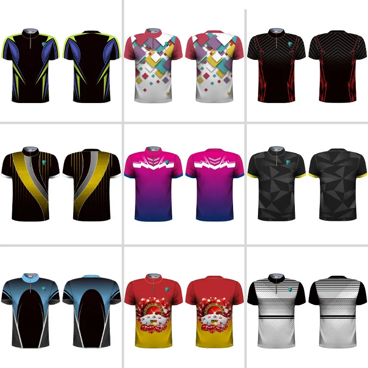 
Best Sale custom unicorn mens polo dart shirts High Performance Good Price Custom Design Your Own dart shirts sublimation 