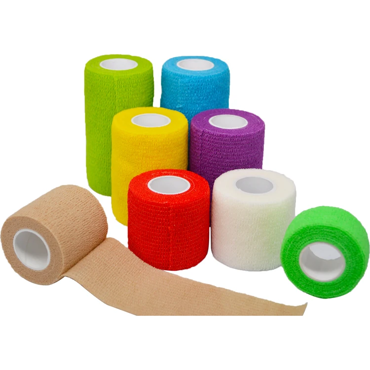 
Non-Woven Elastic Cohesive Sport Bandage 
