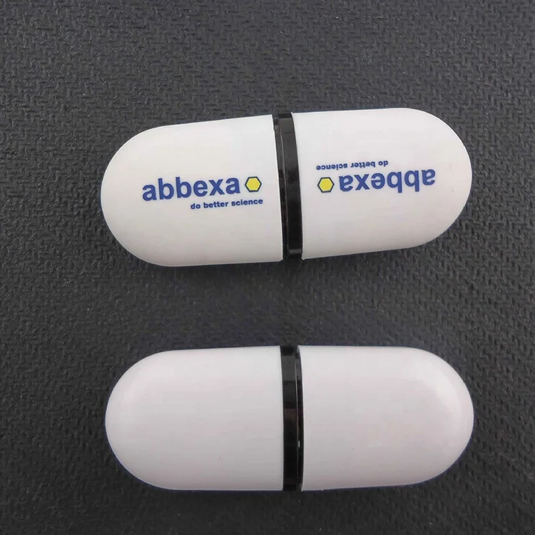 For medical care pharmacy advertising gifts usb flash pen drive  memory stick logo custom with keychain mini capsule shape usb