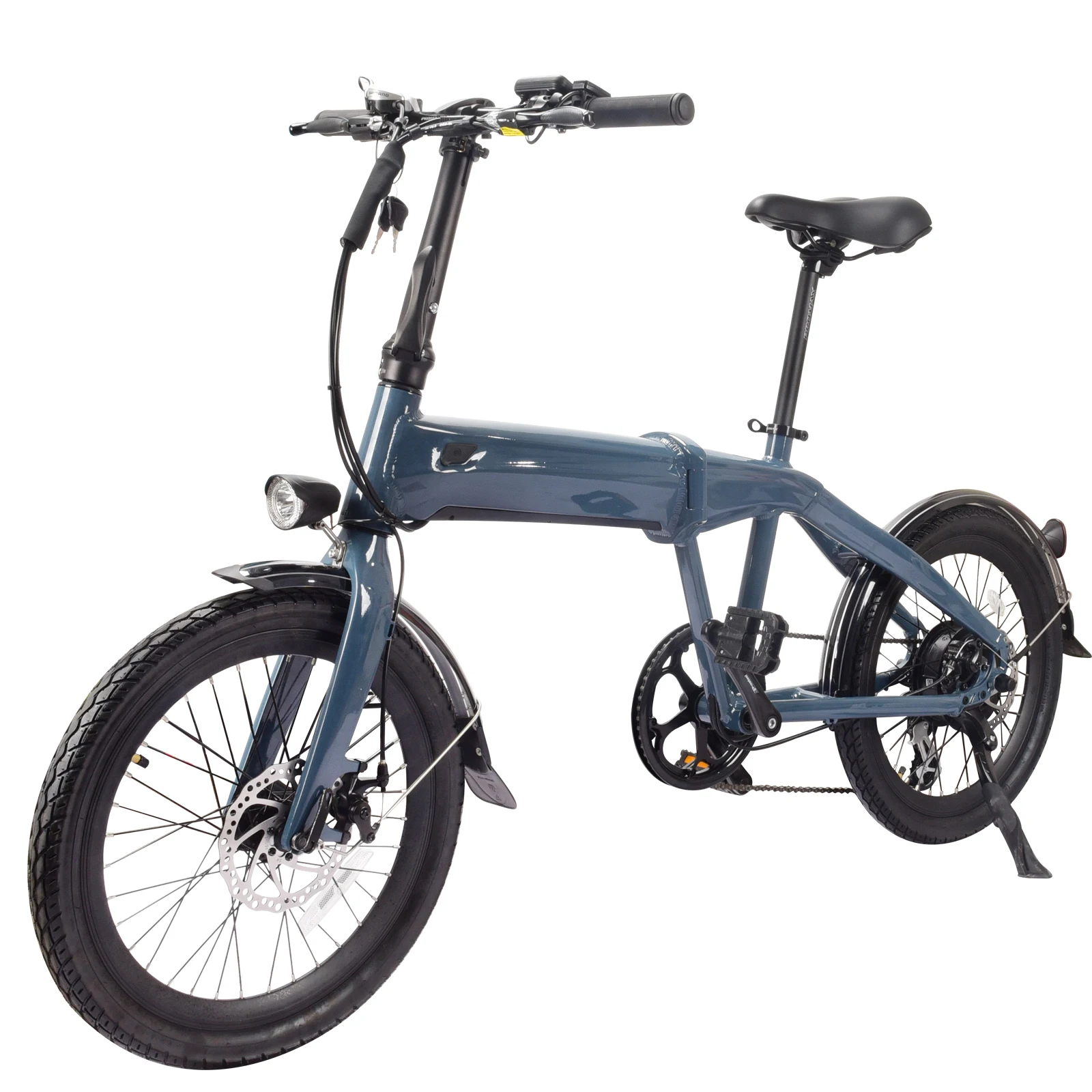 Foldable Electric ebike lithium battery Bicycle step over high quality aluminum alloy frame