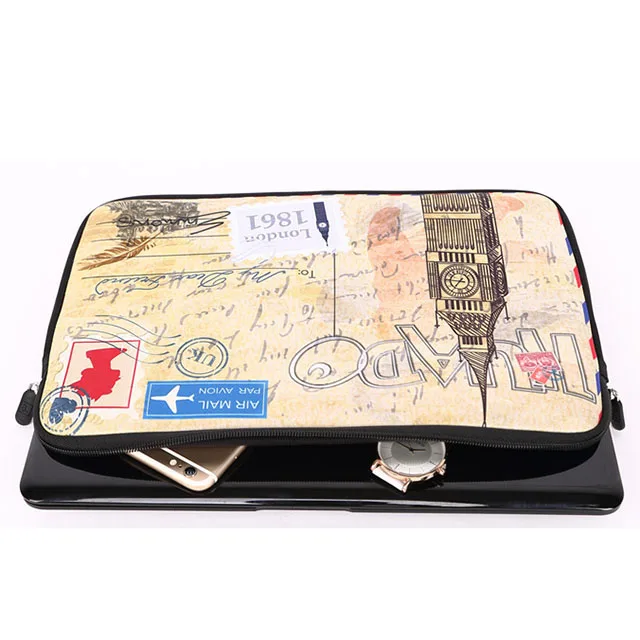 Ultra thin neoprene laptop bag for macbook sleeve case