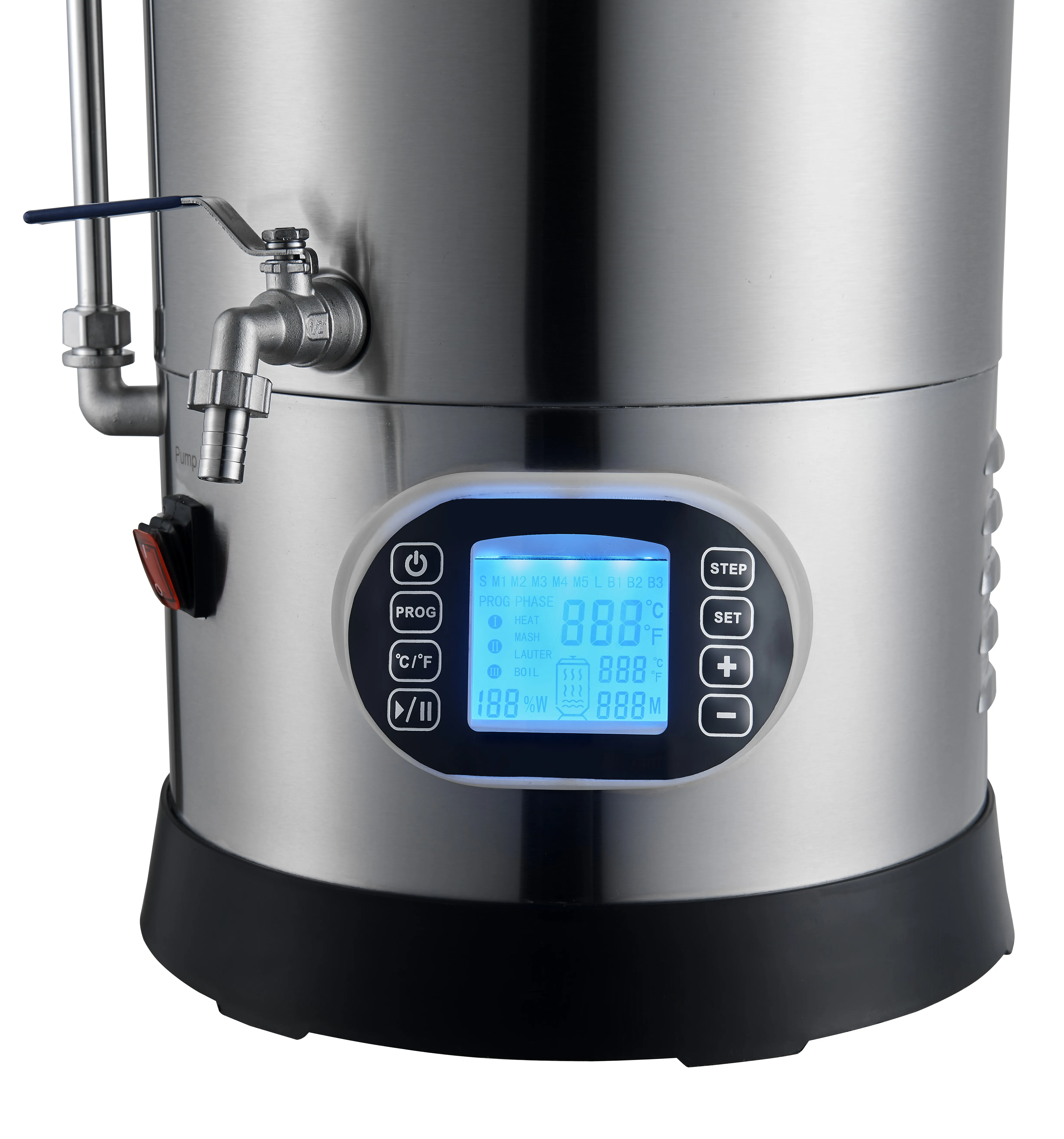 Home Brewer Mash Kettle Equipment for Home Brewing Beer-Brewing System