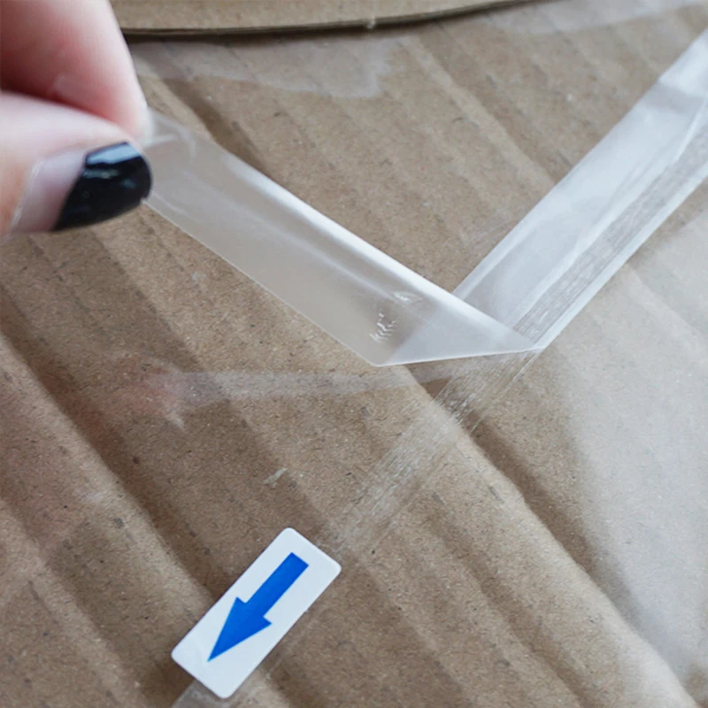 China Own Factory  1 Roll Transparent Ptfe Thread Quality Same AS Oker brand Seal Tape For Opp Bag