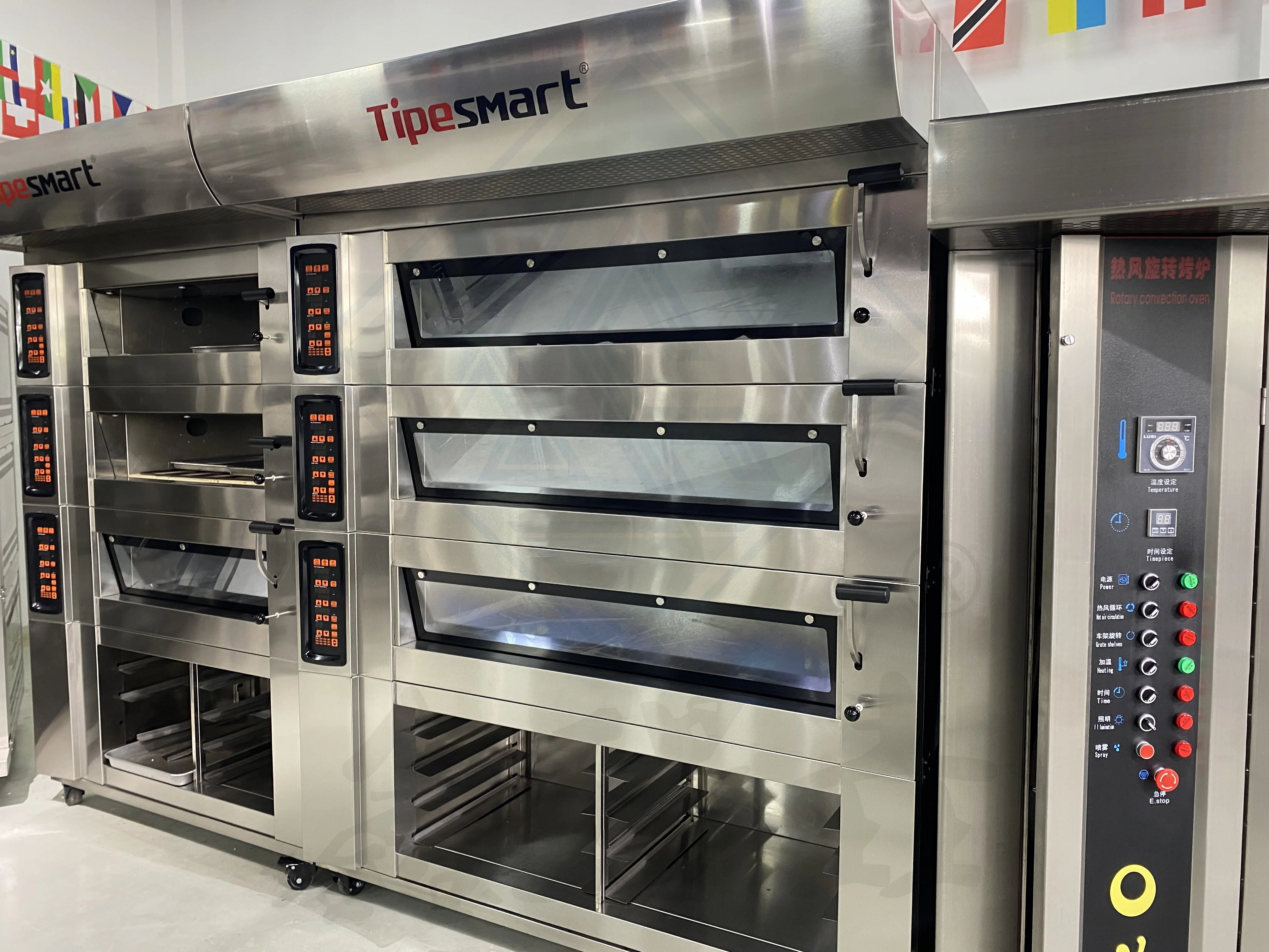 Commercial oven bakery equipment baking oven industrial cake baking electric oven 1 deck