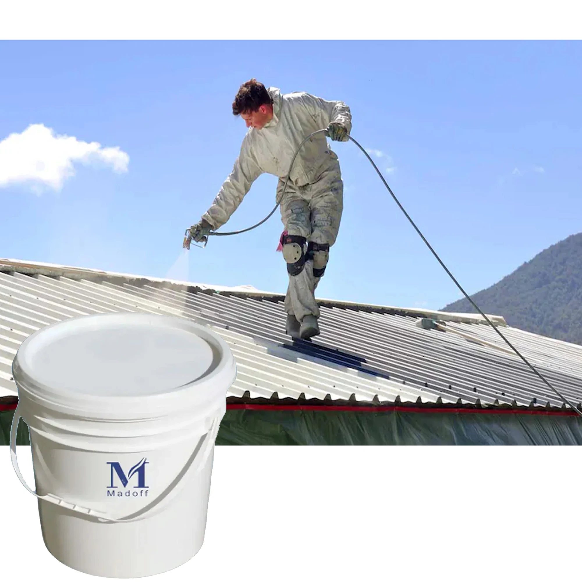 3 in 1 Water proof Heat reduction Anti UV Coating Modified acrylic Water based paint for Roof high quality Paint