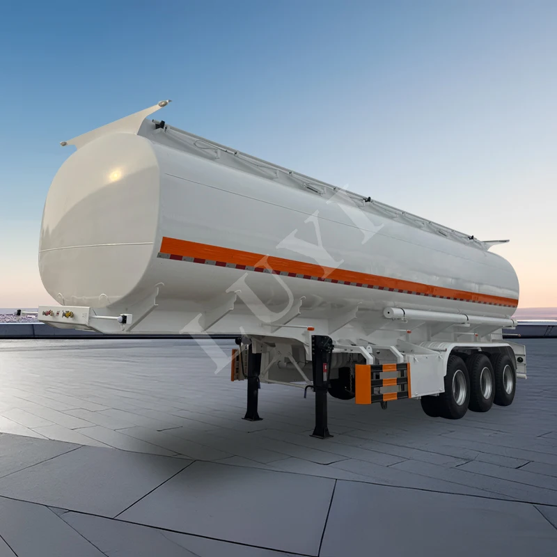 42 000L Carbon Steel Tanker/Tank Semi-Trailer Air Suspension Tanker Trucks Trailers for Sale