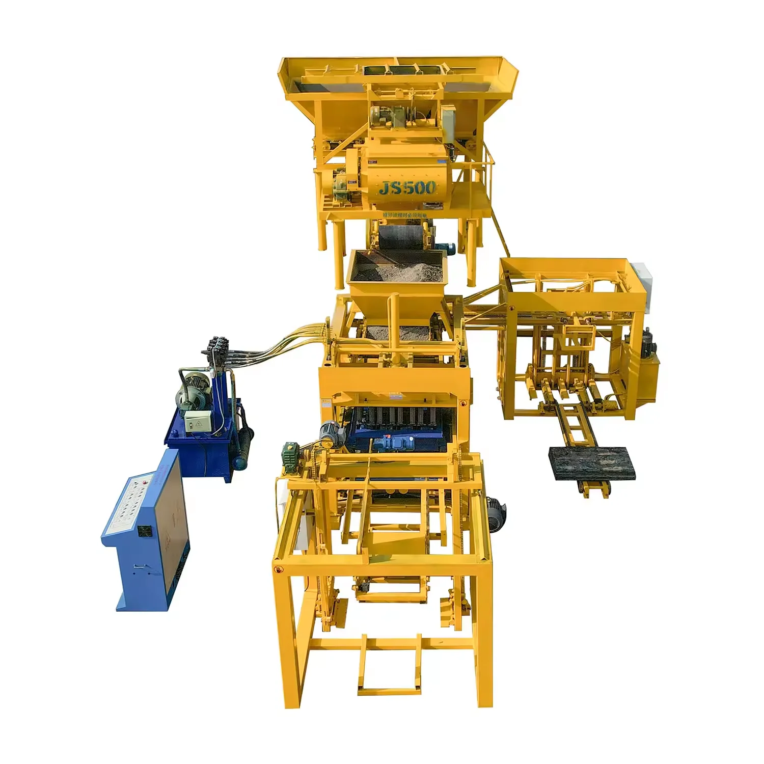 QT4-15 машина для производства цементного кирпича, полностью автоматическая машина для производства цементного кирпича