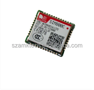 
SIMCom SIM800C 2G GSM/GPRS Module Small Size High Cost Effective 24M/32M 