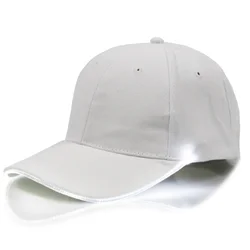 Sell well white pride led light baseball cap