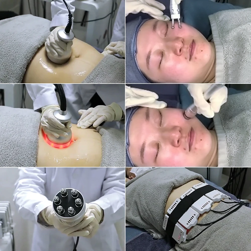 rf Anti Cellulite Machine Multifunctional Slimming Equipment For Eyes Face Body Breast Belly Fat Burning Device