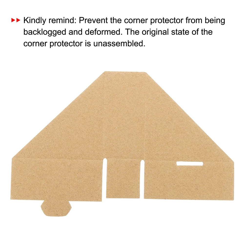 Recyclable Corrugated Cardboard Paper Angles Edge Boards Pallet Edge Protector Paper Packing Shipping Corner Protector