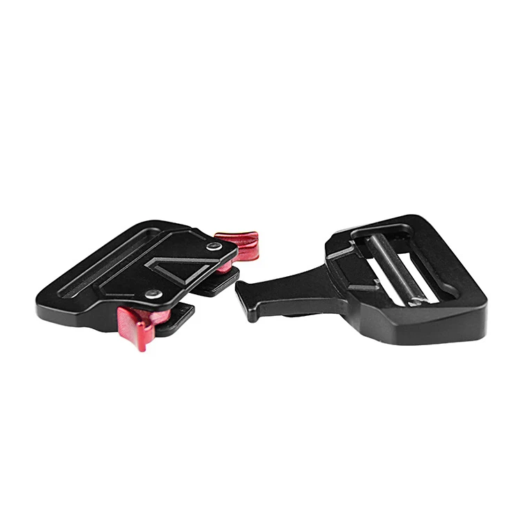 39mm custom logo metal outdoor 1.53 inch tactical buckle zinc alloy webbing luggage high-end casual buckle