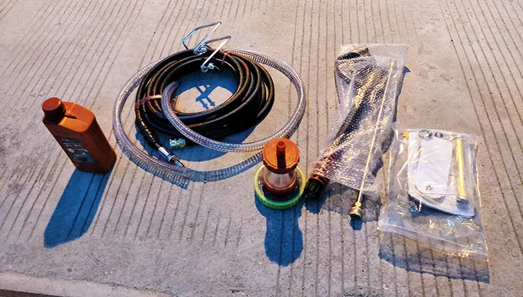gasoline car cleaning high pressure washer Continuous high pressure washer gasoline 250kg