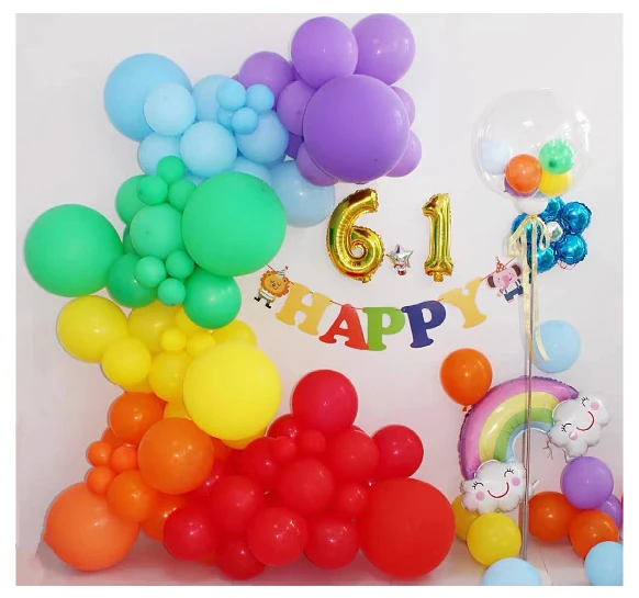 Professional custom 5 inch 10 inch 12 inch 18 inch 36 inch Dumb light balloon Round thickened latex balloon Party Decorations