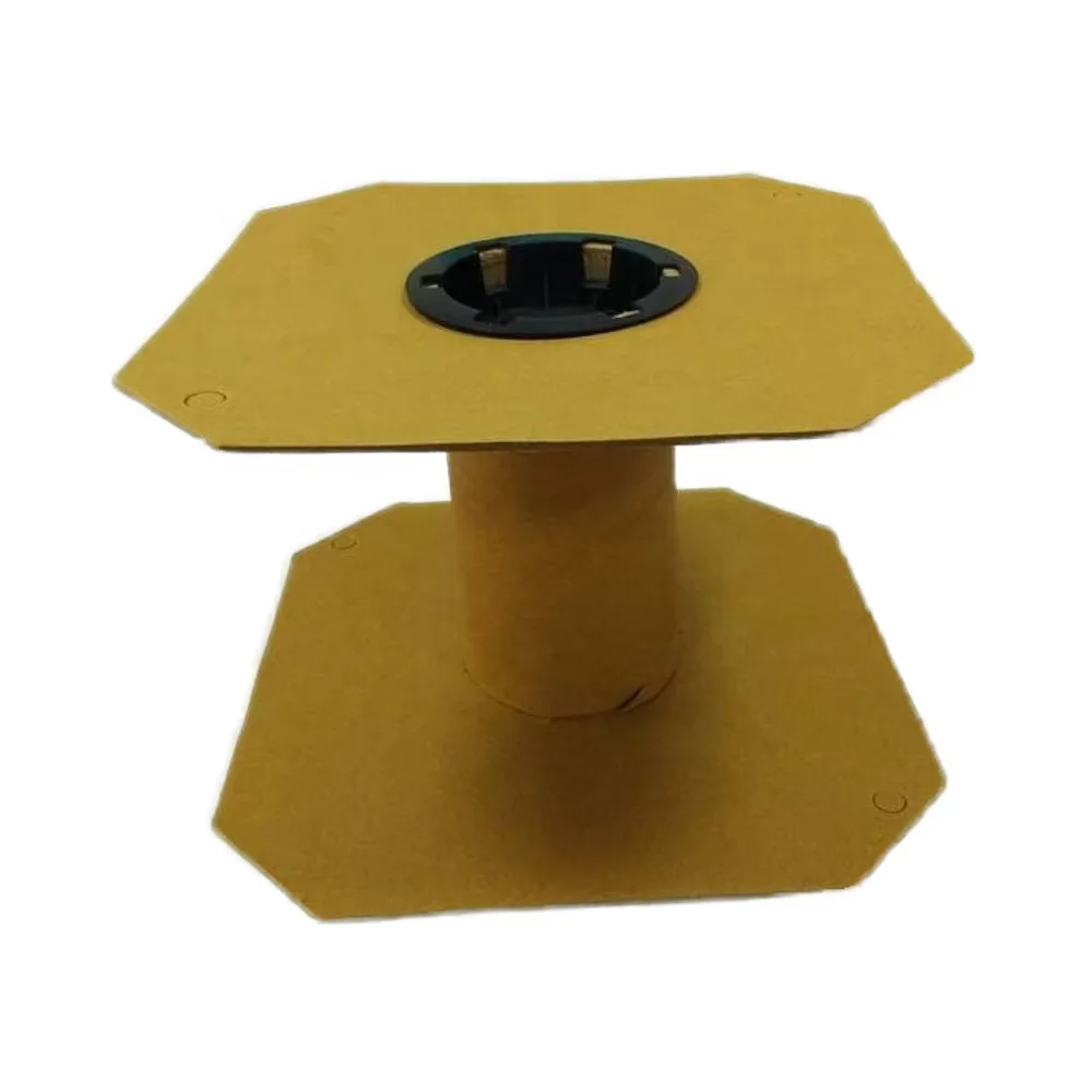250mm Square Kraft Paper bobbin coil Sustainable Cardboard Bobbin for Creative Projects Decorative Paper Coil spool