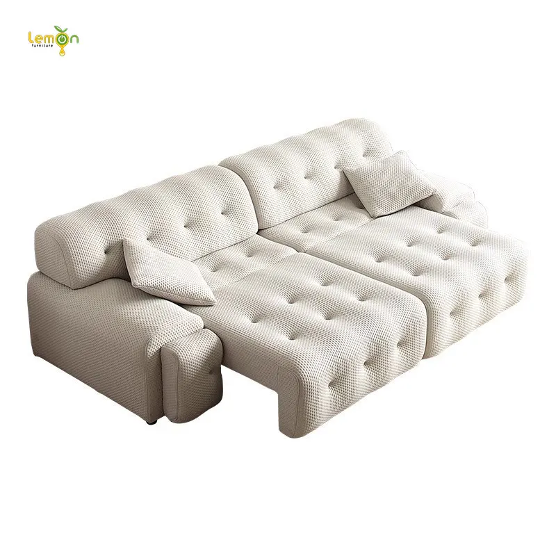 Fort Roch electric sofa bed fabric sofa modern simple functional sofa small apartment